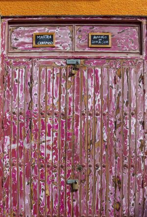  Painted Door in Old Tarifa 